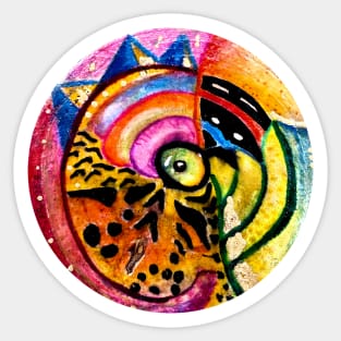 Apple - The Eternal Symbol of Love Sticker